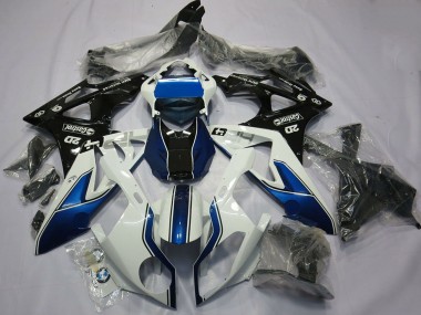 Buy 2015-2016 White Blue Glossy Black BMW S1000RR Motorcycle Fairing UK