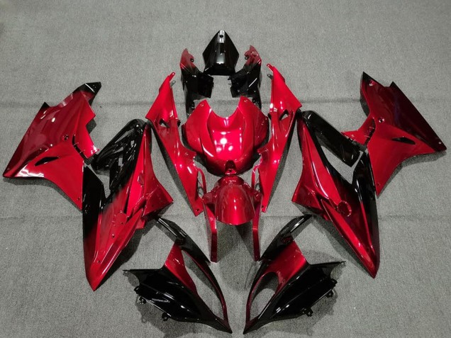 2009-2014 Red Glossy Black BMW S1000RR Motorcycle Fairings UK