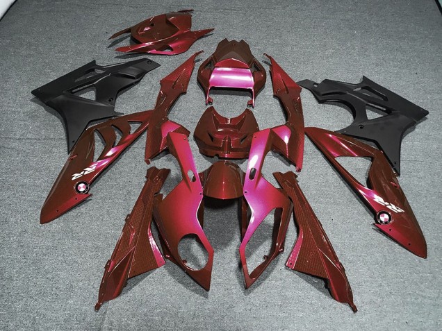 2009-2014 Red Matte Black BMW S1000RR Motorcycle Fairing Kits UK