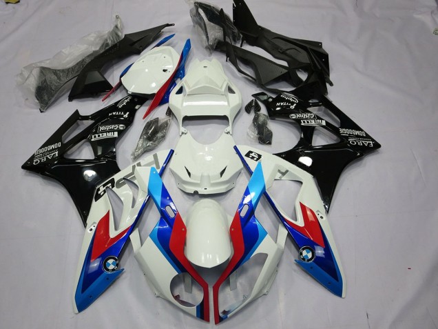 2009-2014 White Red Blue Glossy Black BMW S1000RR Motorcycle Fairings Kit UK