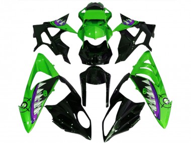 Buy 2017-2018 Green Purple Glossy Black Shark BMW S1000RR Motorcycle Fairings UK
