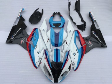 Buy 2009-2014 White Red Light Blue Glossy Black OEM Style BMW S1000RR Motorcycle Fairings UK