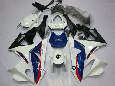 Buy 2009-2014 White Red Blue Glossy Black BMW S1000RR Motorcycle Fairing UK