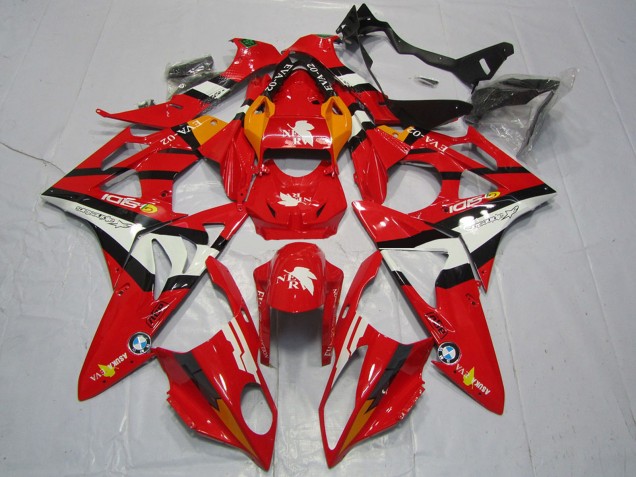 2017-2018 Red White Black BMW S1000RR Motorcycle Fairings UK