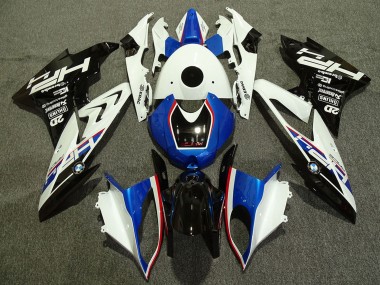 Buy 2009-2014 White Red Blue Glossy Black HP BMW S1000RR Motorcycle Fairings UK