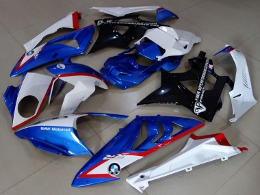 Buy 2009-2014 White Red Blue Glossy Black BMW S1000RR Motorcycle Fairings UK