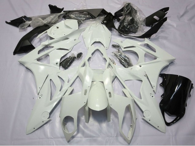 2009-2014 Pearl White BMW S1000RR Motorcycle Fairings UK