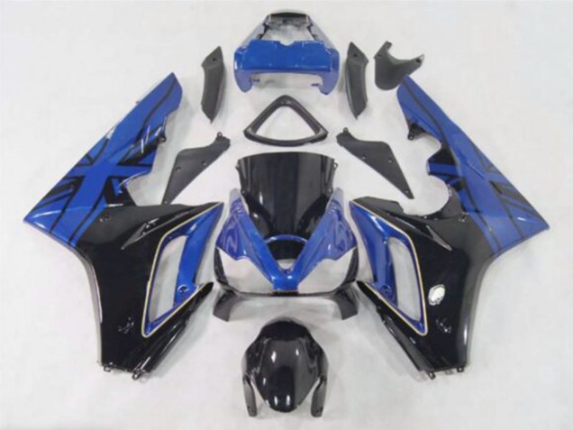 2006-2008 Blue Glossy Black Triumph Daytona 675 Motorcycle Fairings UK