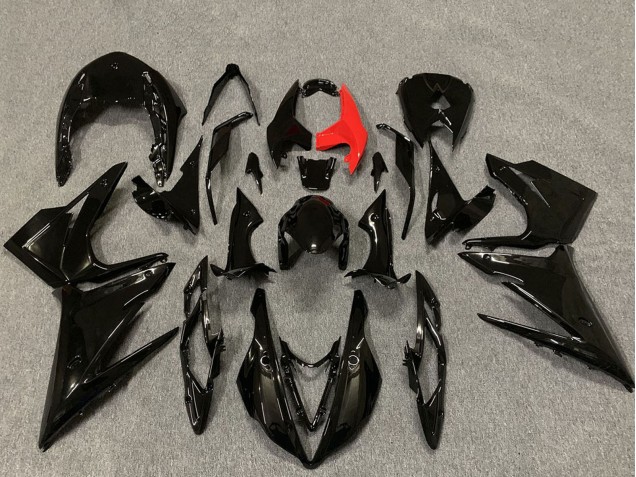 2013-2016 Glossy Black Triumph Daytona 675 Motorcycle Fairings UK
