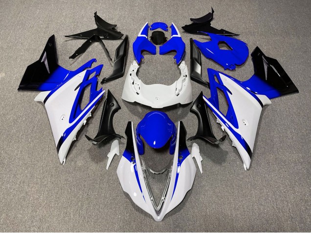 2013-2016 White Blue Glossy Black Triumph Daytona 675 Motorcycle Fairings UK