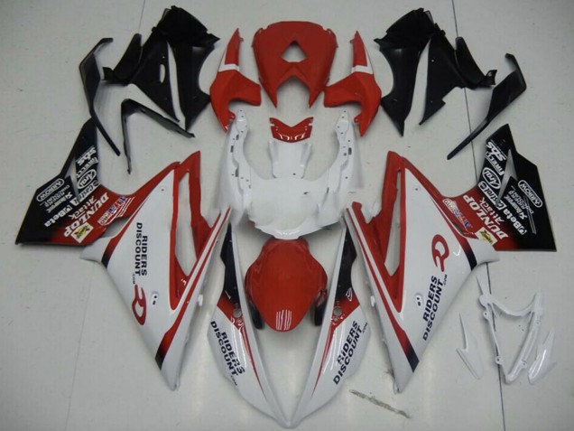 2013-2016 White Red Glossy Black Triumph Daytona 675 Motorcycle Fairing UK