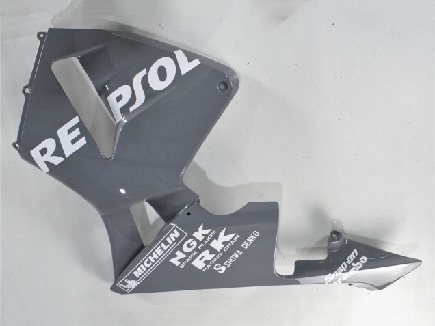 2005-2006 Nardo Grey White Repsol Honda CBR600RR Motorcycle Fairings UK