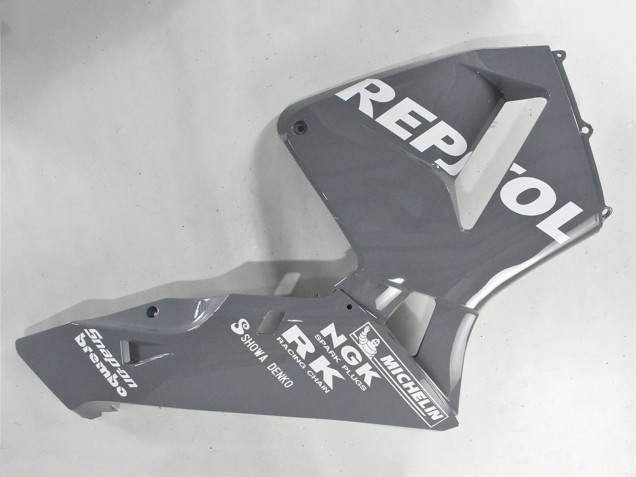 2005-2006 Nardo Grey White Repsol Honda CBR600RR Motorcycle Fairings UK
