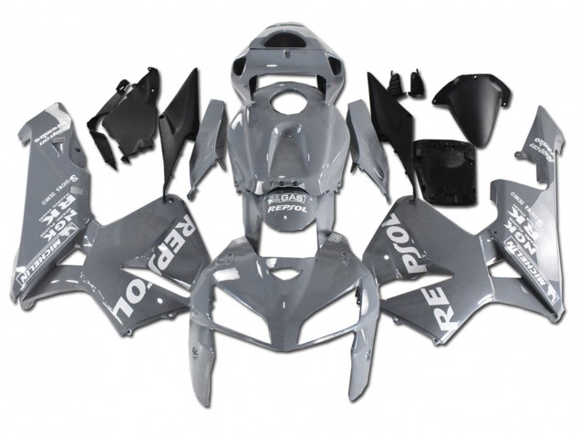 2005-2006 Nardo Grey White Repsol Honda CBR600RR Motorcycle Fairings UK