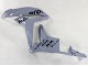 2007-2008 Nardo Grey Black Repsol Honda CBR600RR Motorcycle Fairings UK