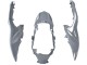 2009-2016 Nardo Grey Black Suzuki GSXR 1000 Motorcycle Fairings UK