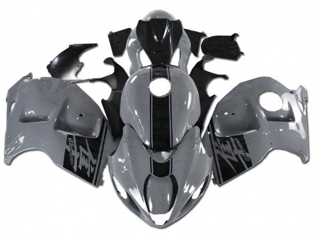 1996-2007 Nardo Grey Black Suzuki GSXR 1300 Hayabusa Motorcycle Fairings UK