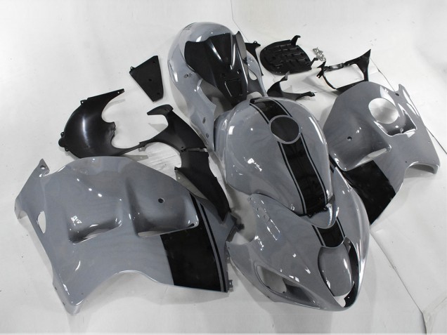 1996-2007 Nardo Grey Black No Decal Suzuki GSXR 1300 Hayabusa Motorcycle Fairings UK
