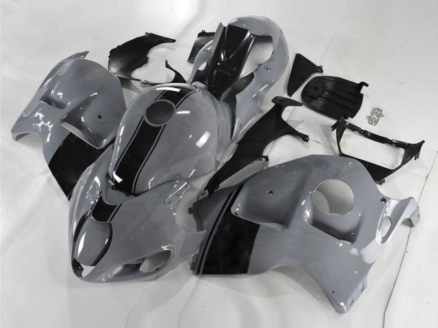 1996-2007 Nardo Grey Black No Decal Suzuki GSXR 1300 Hayabusa Motorcycle Fairings UK