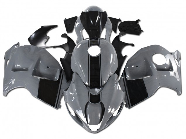 1996-2007 Nardo Grey Black No Decal Suzuki GSXR 1300 Hayabusa Motorcycle Fairings UK