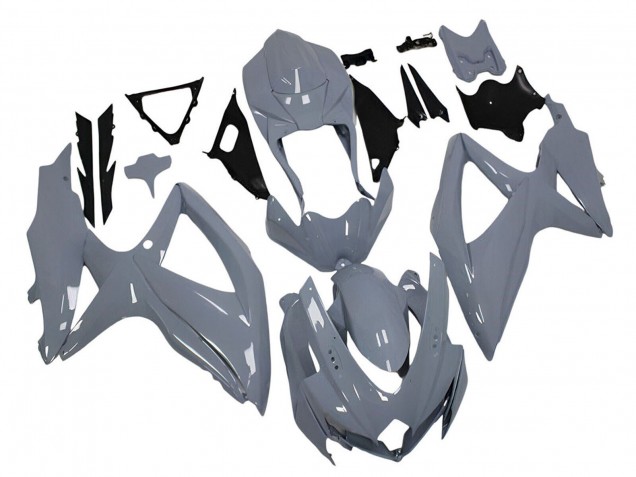 2008-2010 Nardo Grey Suzuki GSXR 600 / GSXR 750 Motorcycle Fairings UK