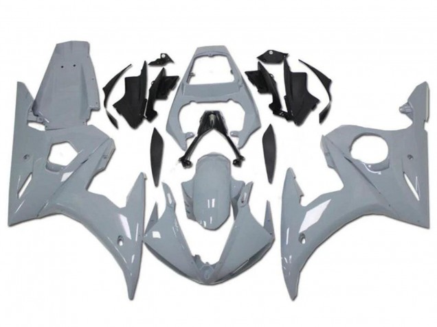 2006-2009 Nardo Grey Yamaha YZF R6S Motorcycle Fairings UK