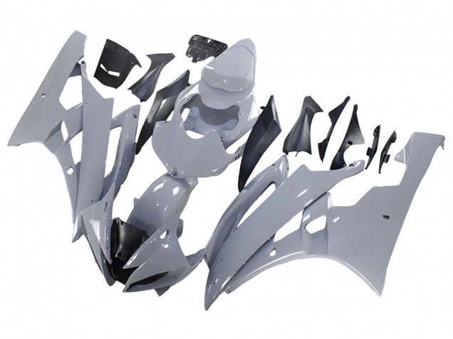 2006-2007 Nardo Grey Yamaha YZF 600 R6 Motorcycle Fairings UK