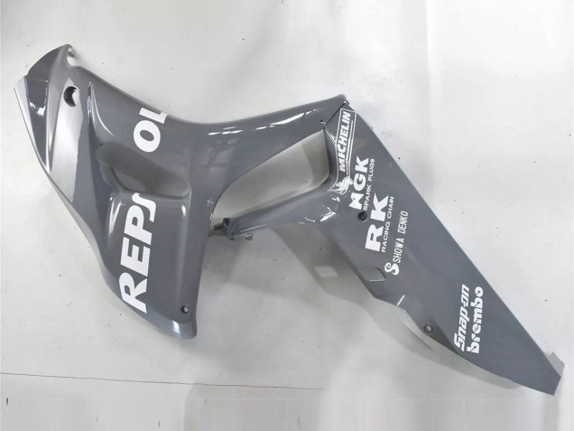 2006-2007 Nardo Grey White Repsol Honda CBR1000RR Motorcycle Fairings UK
