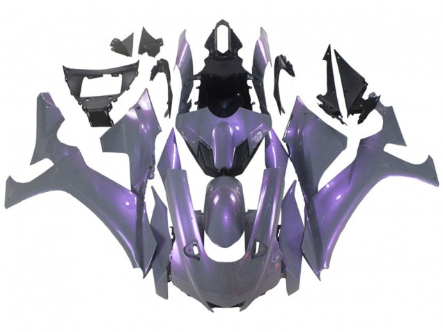 2021-2024 Chameleon Grey Dazz Pearl Purple Yamaha YZF R7 Motorcycle Fairings UK