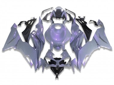 Buy 2019-2022 Chameleon Grey Dazz Pearl Purple Kawasaki ZX6R Motorcycle Fairings UK