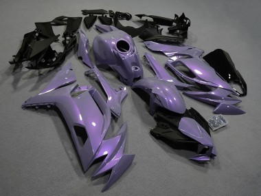 Buy 2020-2024 Chameleon Grey Dazz Pearl Purple Kawasaki Ninja 650 EX650 Motorcycle Fairings UK