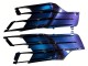 2012-2024 Chameleon Blue Purple Kawasaki ZX14R ZZR1400 Motorcycle Fairings UK