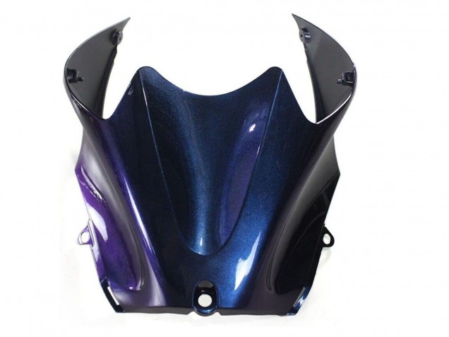 2006-2011 Chameleon Blue Purple Kawasaki ZX14R ZZR1400 Motorcycle Fairings UK