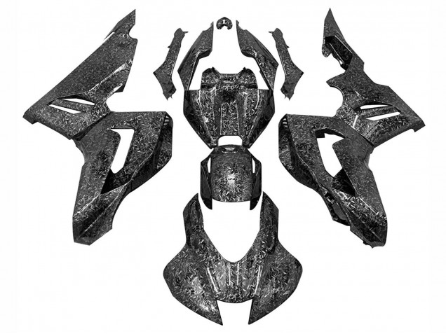 2020-2023 Black Forged Carbon Fiber Honda CBR1000RR-R Motorcycle Fairings UK