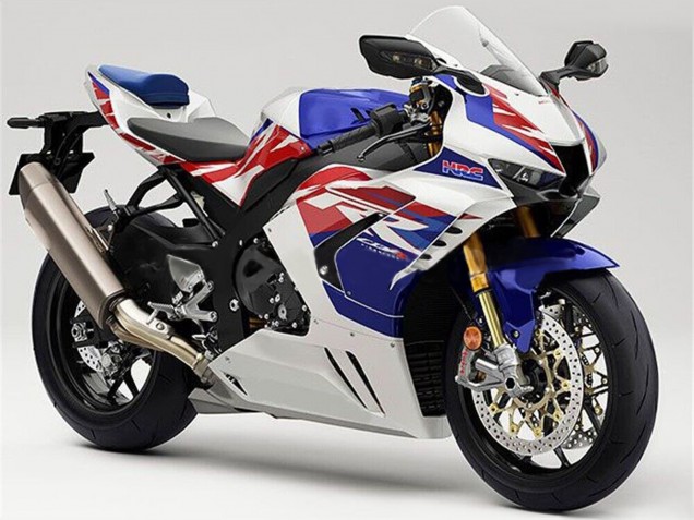 2020-2023 White Red Blue Honda CBR1000RR-R Motorcycle Fairings UK