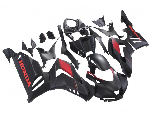 2020-2023 Matte Black Red Honda CBR1000RR-R Motorcycle Fairings UK