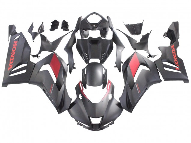 2020-2023 Matte Black Red Honda CBR1000RR-R Motorcycle Fairings UK