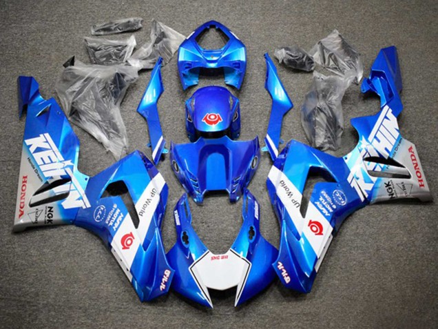 2020-2023 Blue White Honda CBR1000RR-R Motorcycle Fairings UK