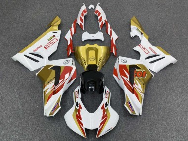 Buy 2020-2023 White Red Gold Motul Honda CBR1000RR-R Motorcycle Fairings UK