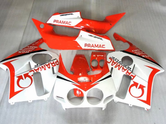 1987-1989 Orange White Pramac Honda CBR400RR NC23 Motorcycle Fairings UK