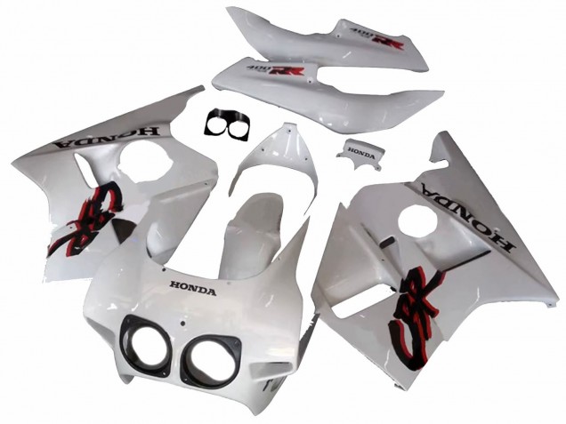1987-1989 White Honda CBR400RR NC23 Motorcycle Fairings UK