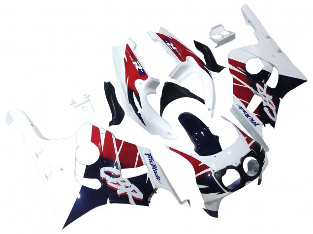 1990-1999 White Red Dark Blue Fireblade Honda CBR400RR NC29 Motorcycle Fairings UK