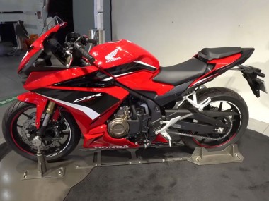 Buy 2022 Red White Glossy Black Honda CBR400R Motorcycle Fairings UK