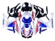 2022 White Red Blue Honda CBR400R Motorcycle Fairing UK
