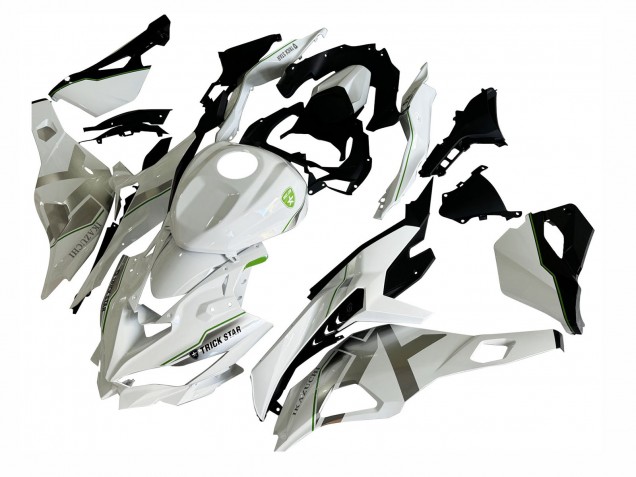 2019-2025 White Silver Green Black Trick Star Kawasaki ZX25R ZX-25R Motorcycle Fairings UK