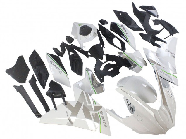 2015-2022 White Silver Green Kawasaki Ninja H2 Motorcycle Fairings UK