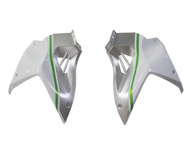 2015-2022 White Silver Green Kawasaki Ninja H2 Motorcycle Fairings UK