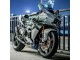 2015-2022 White with Green Lines Kawasaki Ninja H2 Motorcycle Fairings UK