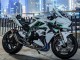 2015-2022 White with Green Lines Kawasaki Ninja H2 Motorcycle Fairings UK