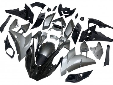 Buy 2015-2022 Silver Black Carbon Fiber Kawasaki Ninja H2 Motorcycle Fairings UK